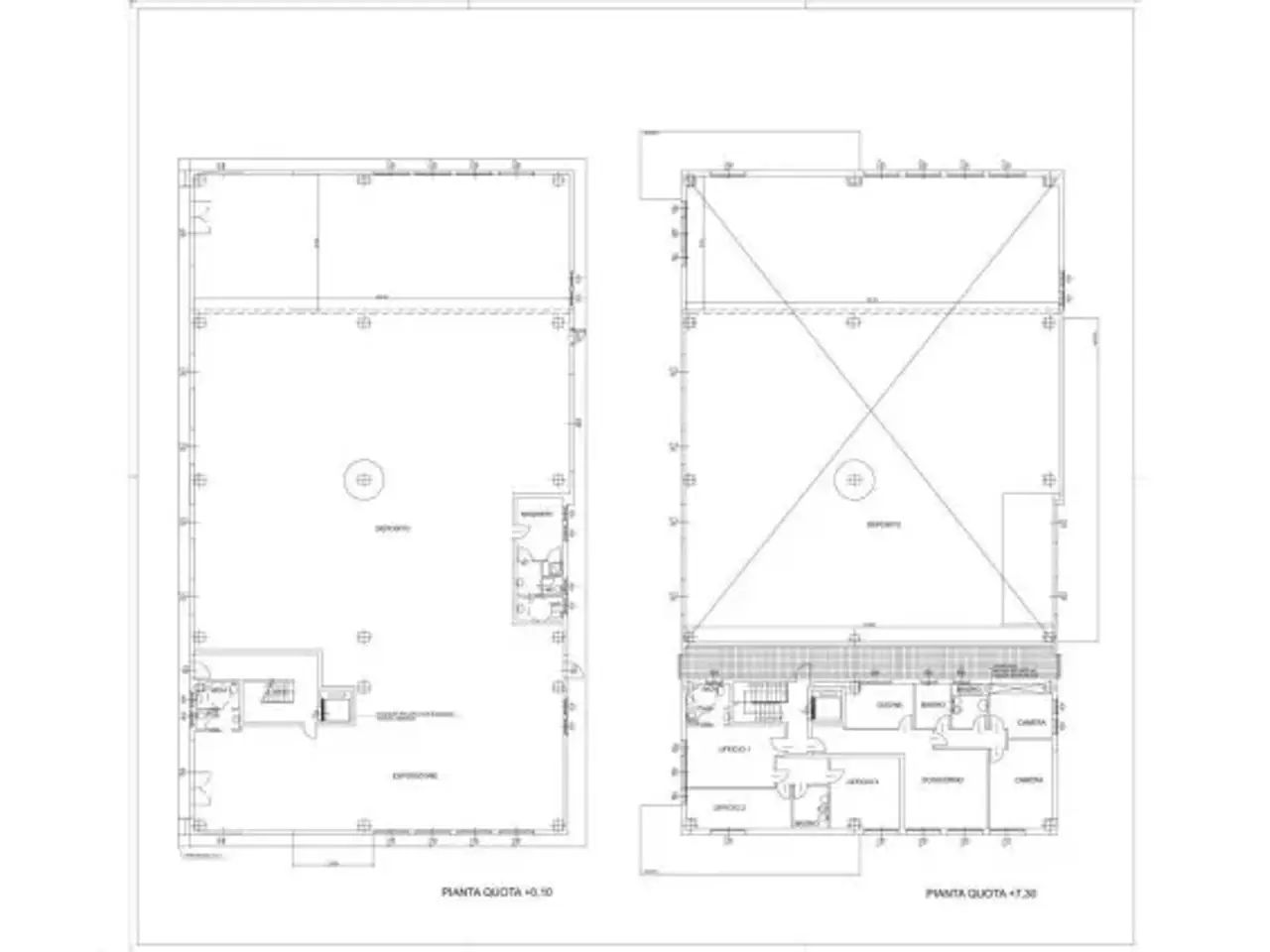 Capannone in Via Quadretto 9, Magenta, {3} - Planimetria 1