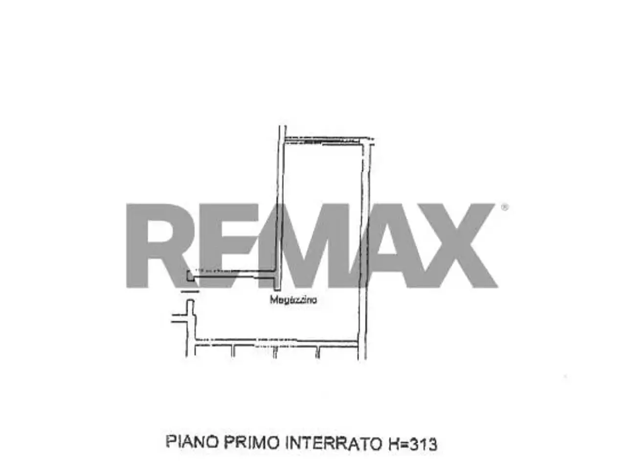 Magazzino in Piazza Ettore Cosenza 6, Salsomaggiore Terme, {3} - Planimetria 1