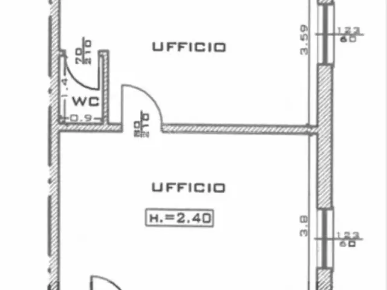 Ufficio in , Pioltello, {3} - Planimetria 1