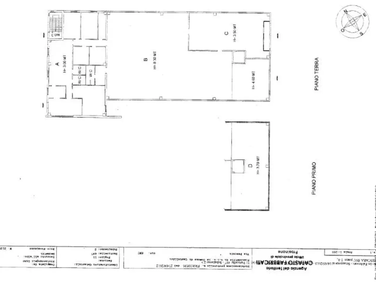 Capannone in Via Pescara 18, Castelliri, {3} - Planimetria 1