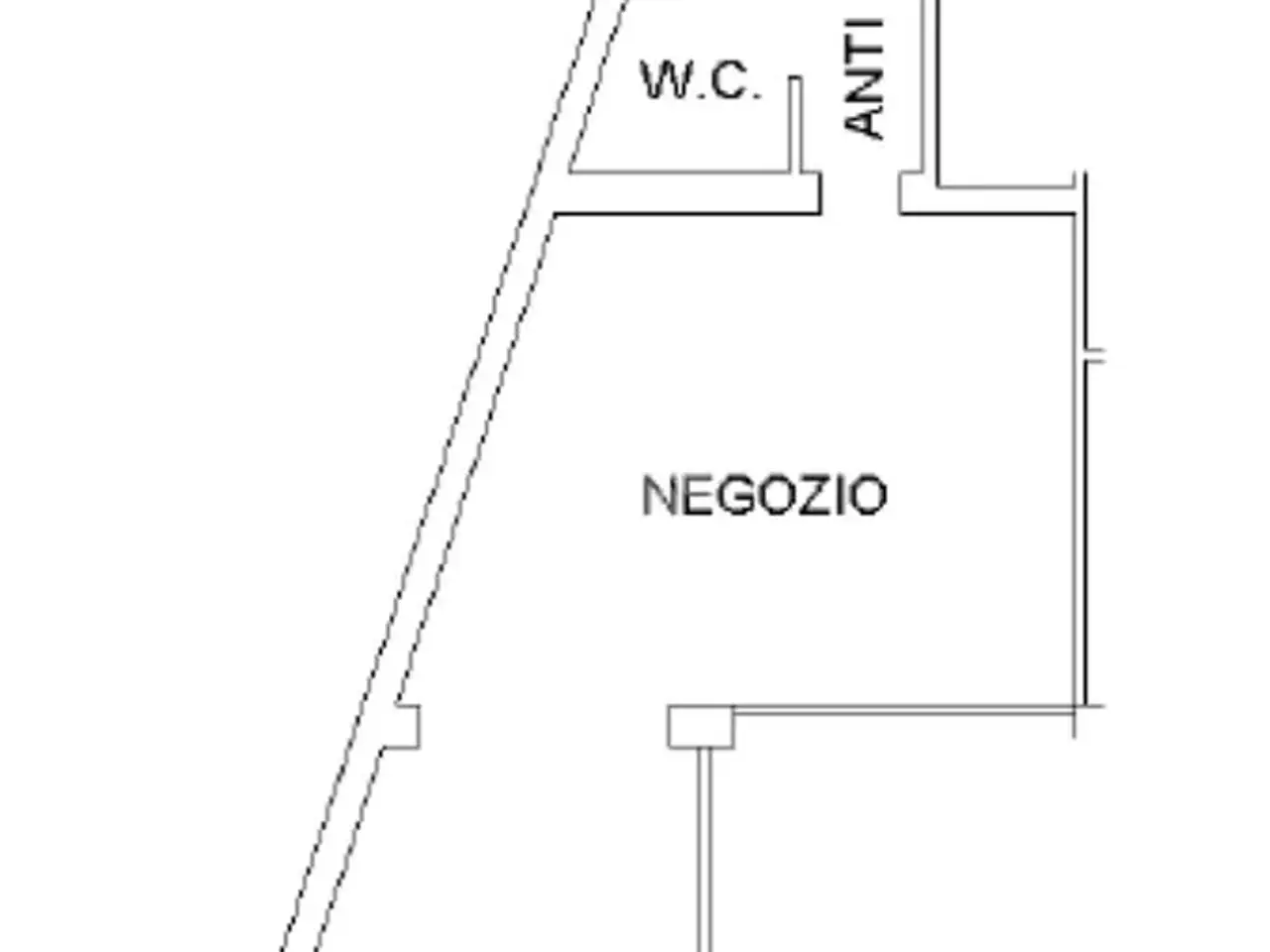 Negozio in Via Madonna 128, Bovolone, {3} - Planimetria 1