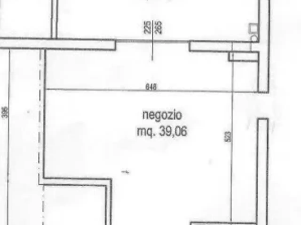 Negozio in Viale Andrea Costa, Imola, {3} - Planimetria 1