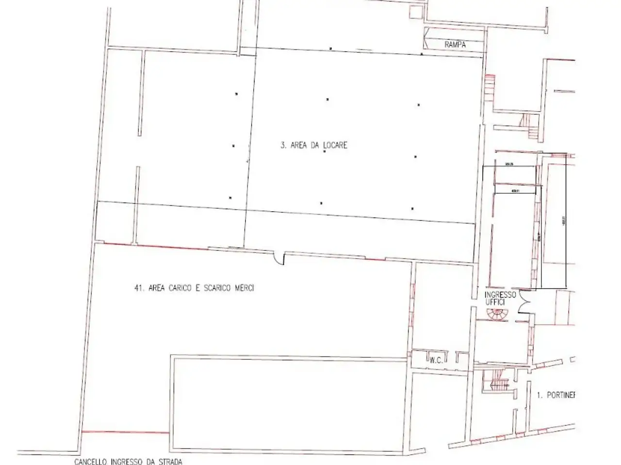 Capannone in Via Mazzini 150, Bovolenta, {3} - Planimetria 1