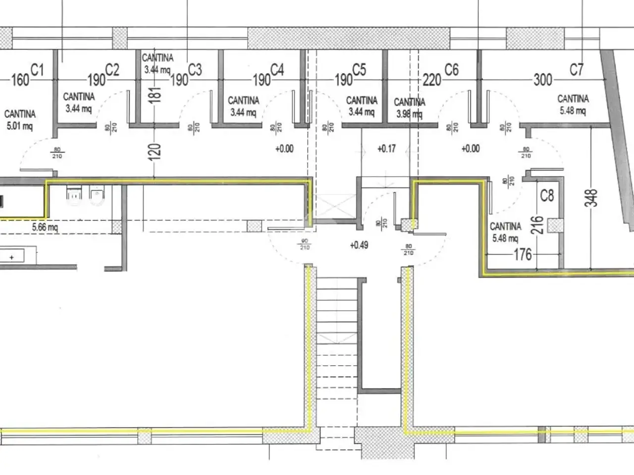 Laboratorio in Via Rutilia, Milano, {3} - Planimetria 1