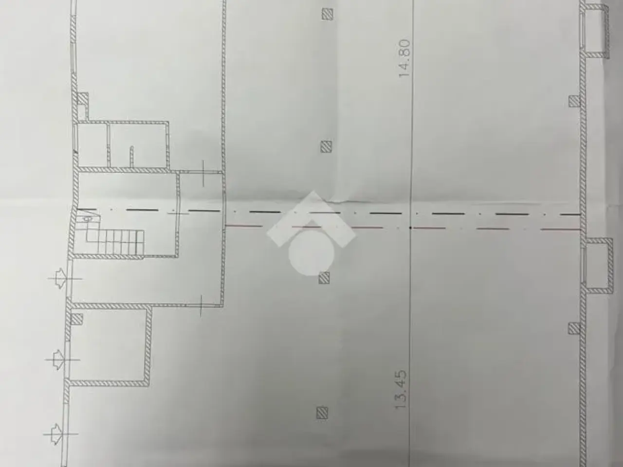 Magazzino in Località Olmo 203, Arezzo, {3} - Planimetria 1