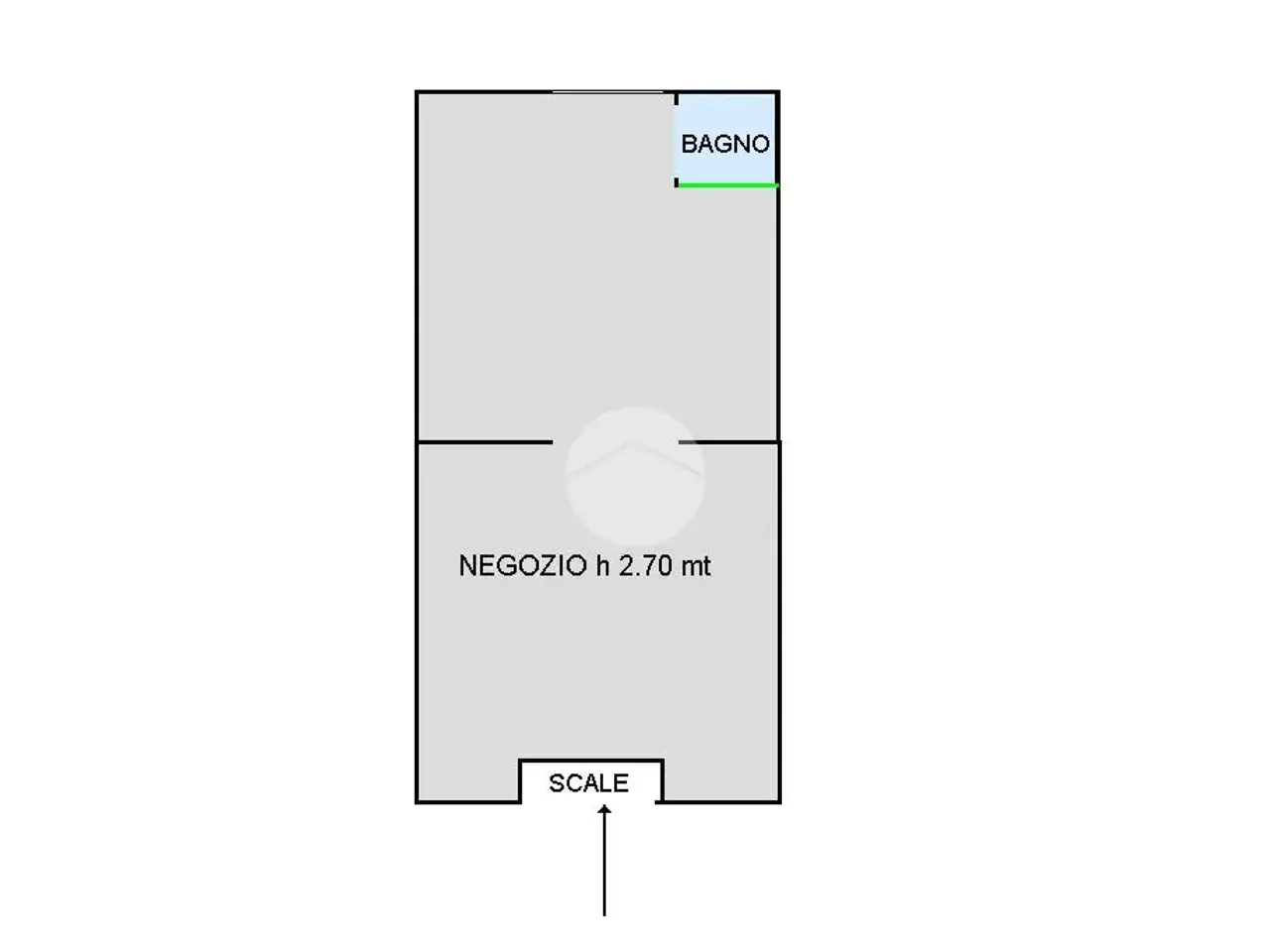 Negozio in Via Consalvo Carelli 28, Napoli, {3} - Planimetria 1