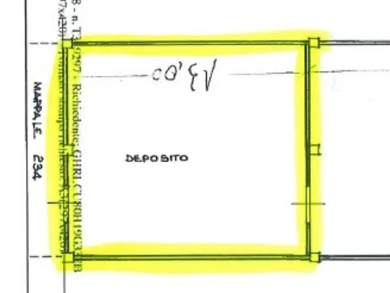Capannone in Via Gian Pietro Sardi 11, Parma, {3} - Planimetria 1