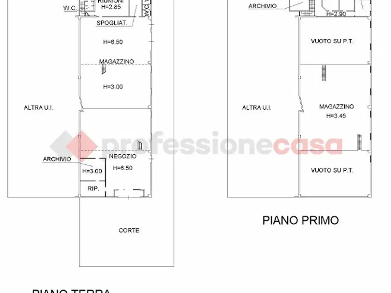 Laboratorio in Via Pisa 5, Cerea, {3} - Planimetria 1