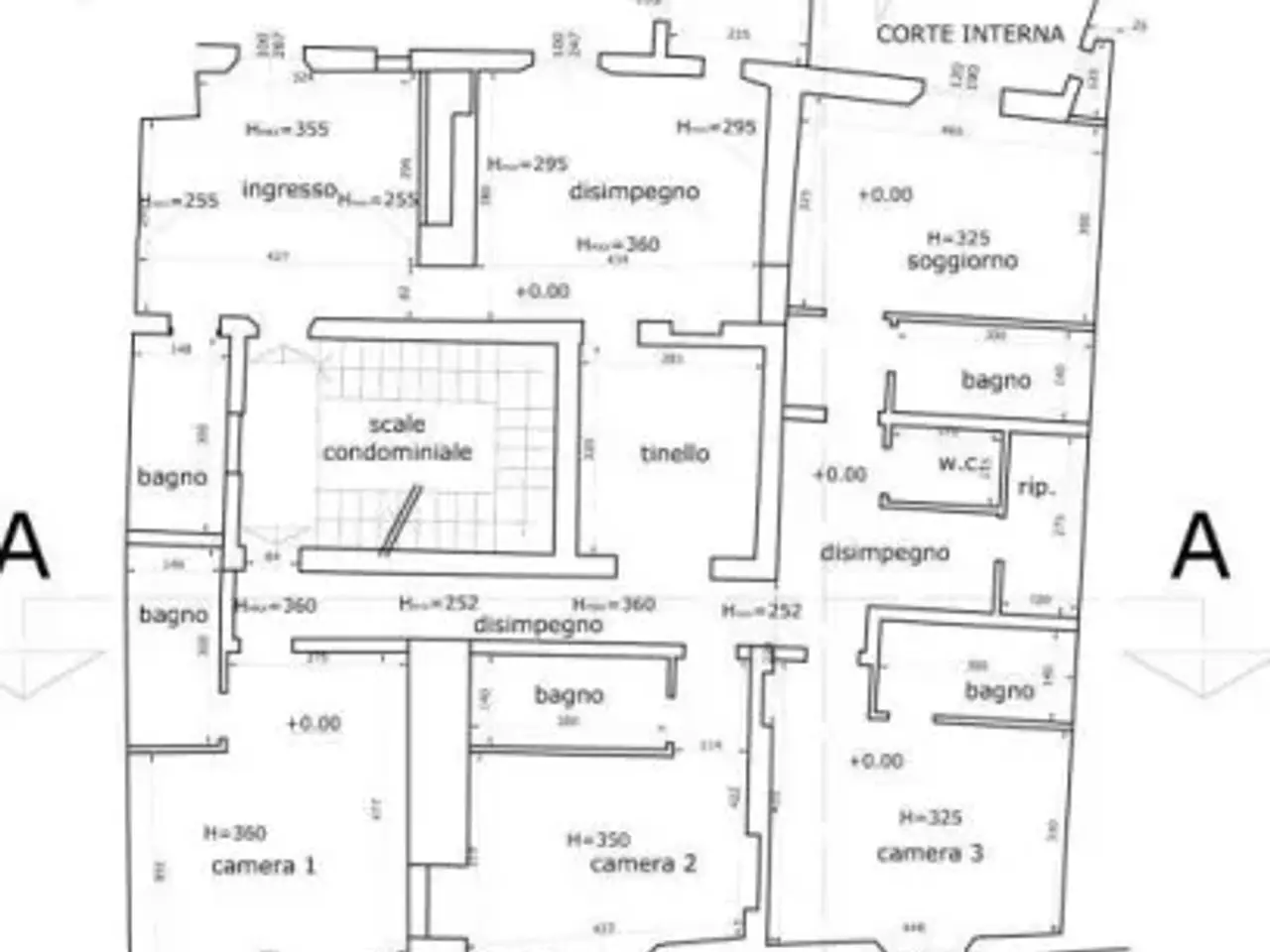 Bed & Breakfast in , Firenze, {3} - Planimetria 1