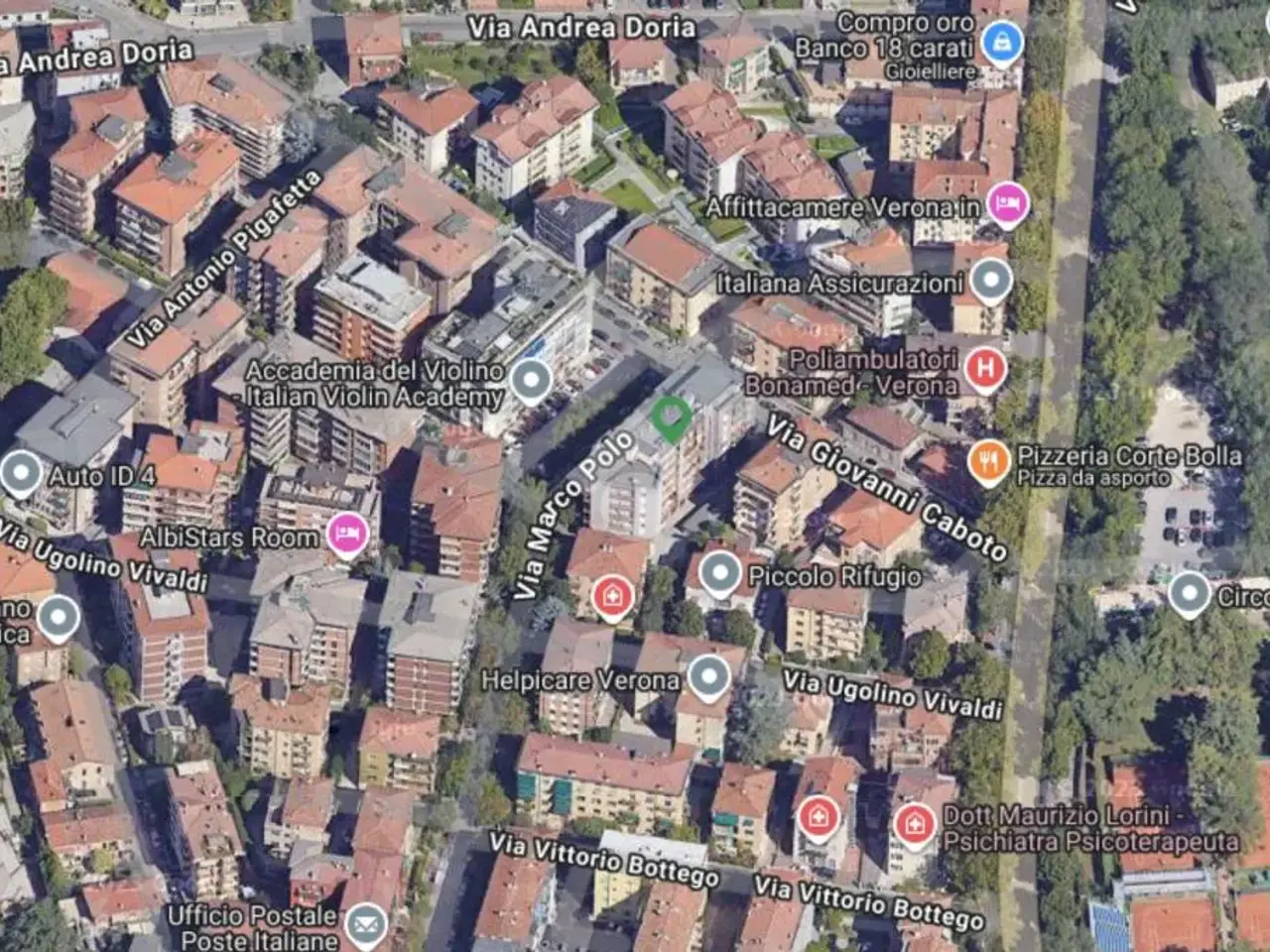 Negozio in Via Marco Polo 1, Verona, {3} - Planimetria 1