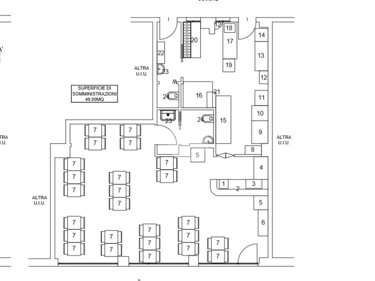 Negozio in Via Giambellino 122, Milano, {3} - Planimetria 1