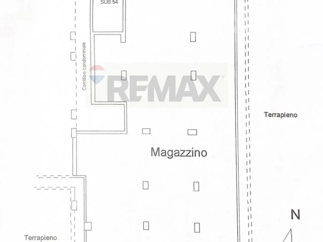 Negozio in Via Bouganvillea 20, Caltagirone, {3} - Planimetria 1