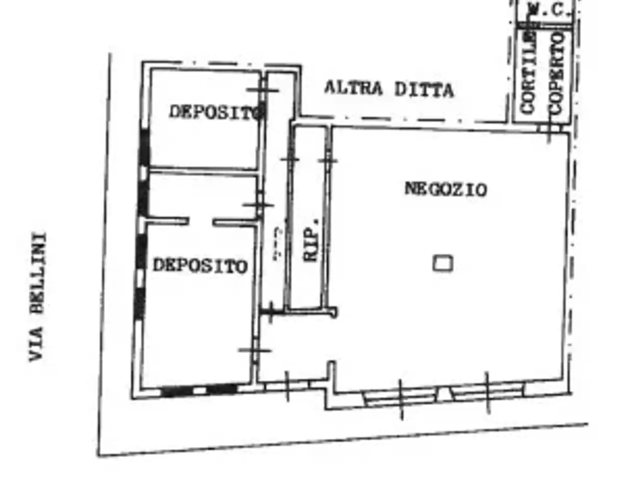 Negozio in Corso Sicilia 65, Giarre, {3} - Planimetria 1