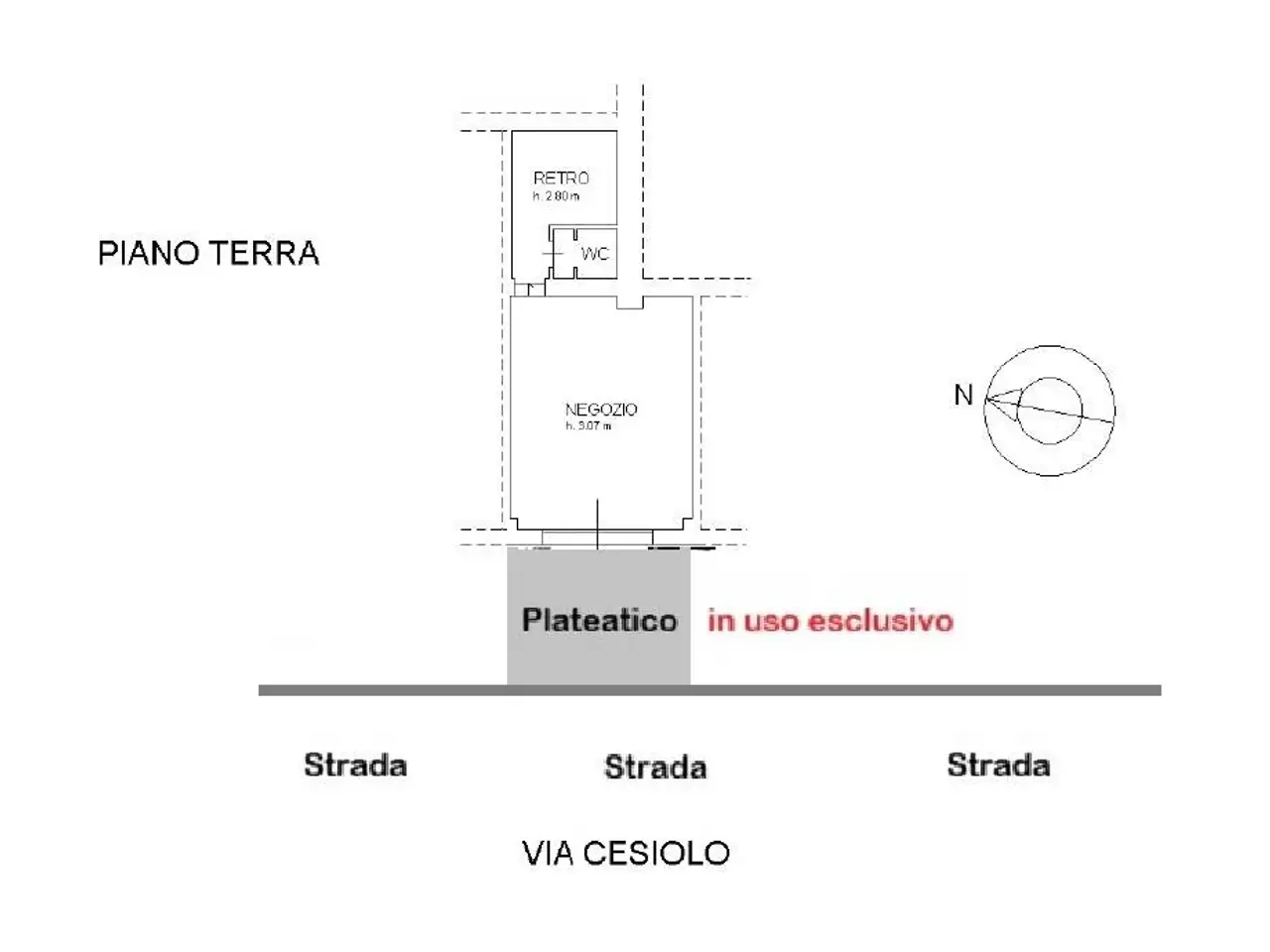 Negozio in , Verona, {3} - Planimetria 1