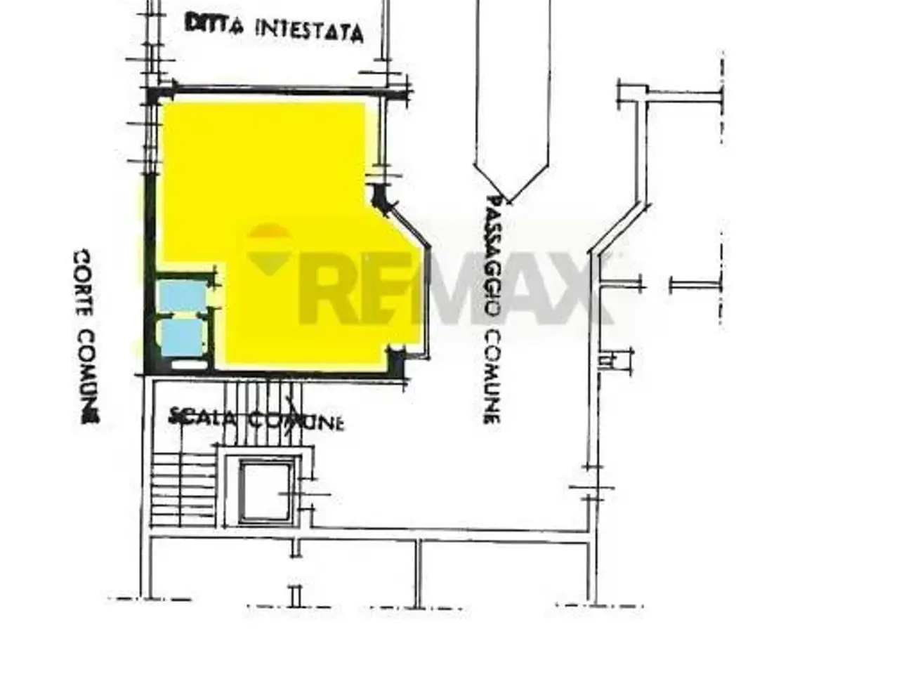 Negozio in Via Kennedy 28, Brugherio, {3} - Planimetria 1