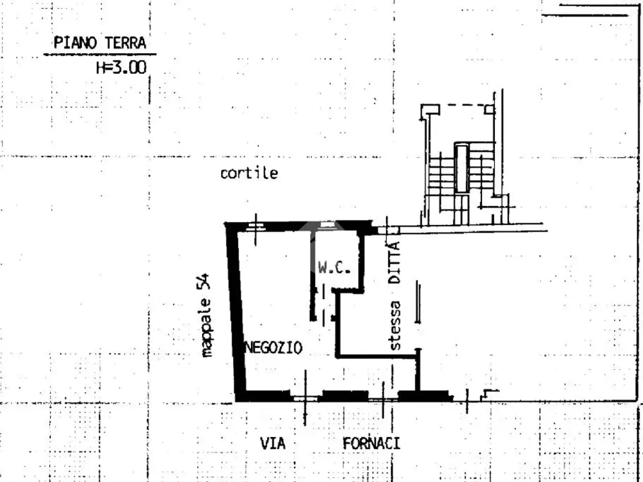 Negozio in Via Fornaci 13, Terranova Dei Passerini, {3} - Planimetria 1