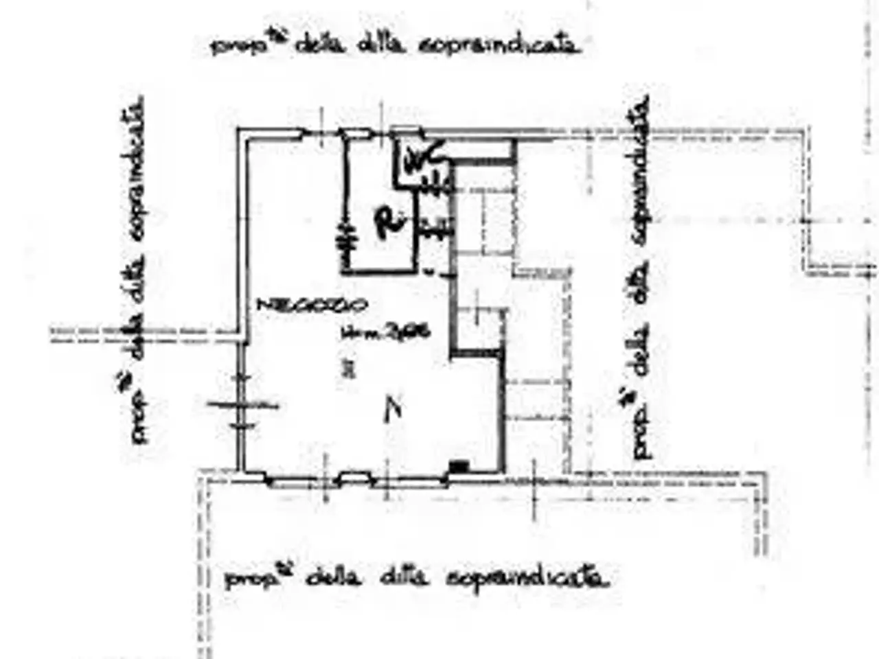 Negozio in vendita, Via Volturno 10, Settimo Torinese - Planimetria 1