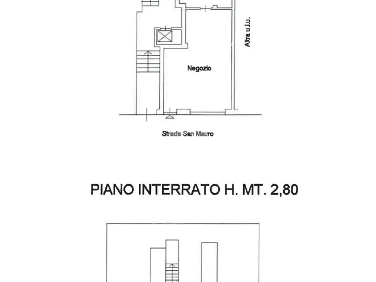 Negozio in Strada San Mauro 175, Torino, {3} - Planimetria 1