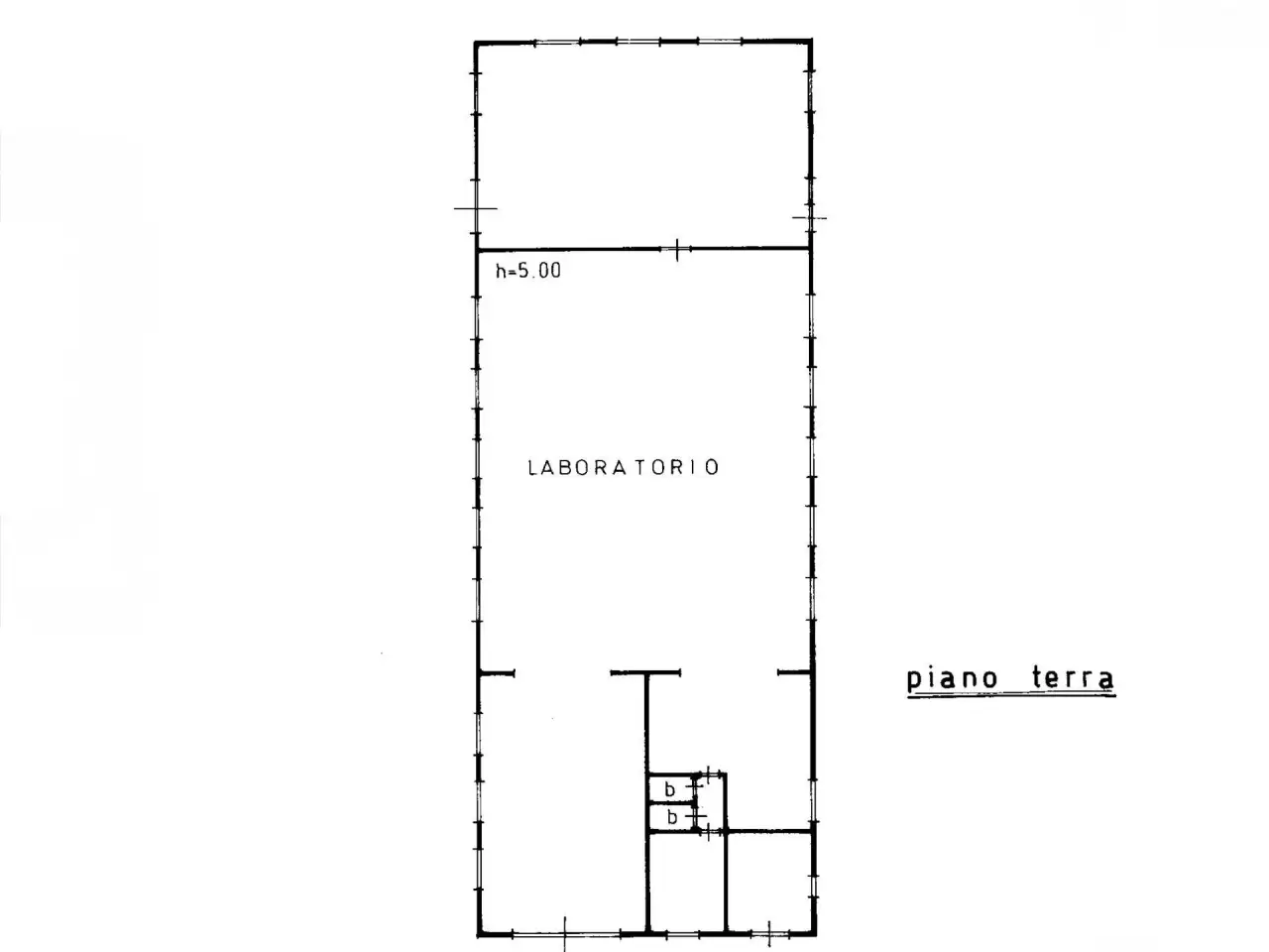 Capannone in Via Dante 227, Fabriano, {3} - Planimetria 1
