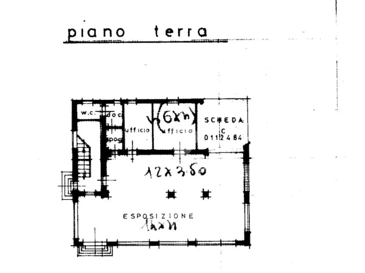 Negozio in Via Milano 33, Crema, {3} - Planimetria 1