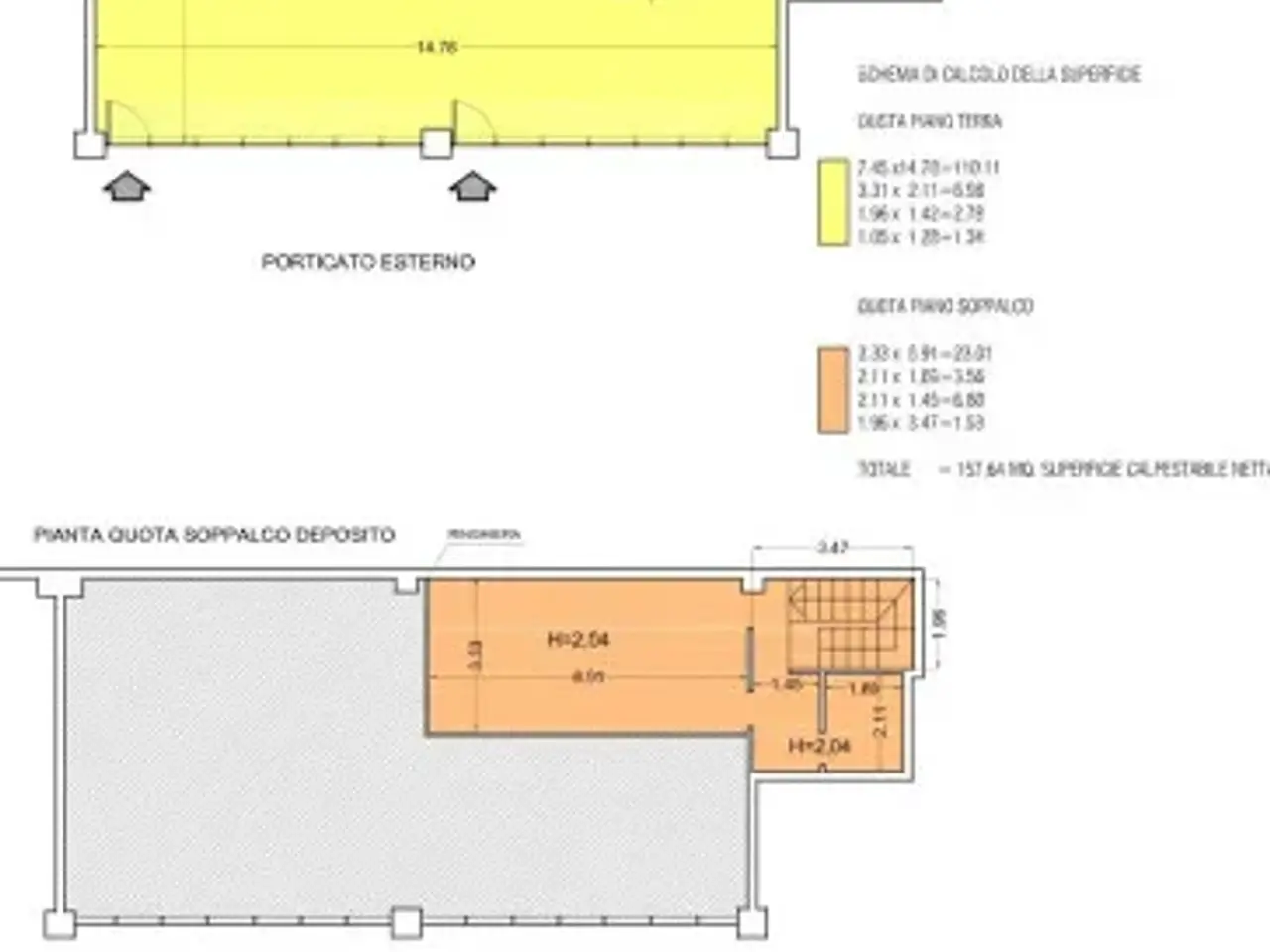Negozio in Via Renata Bianchi 26i, Genova, {3} - Planimetria 1