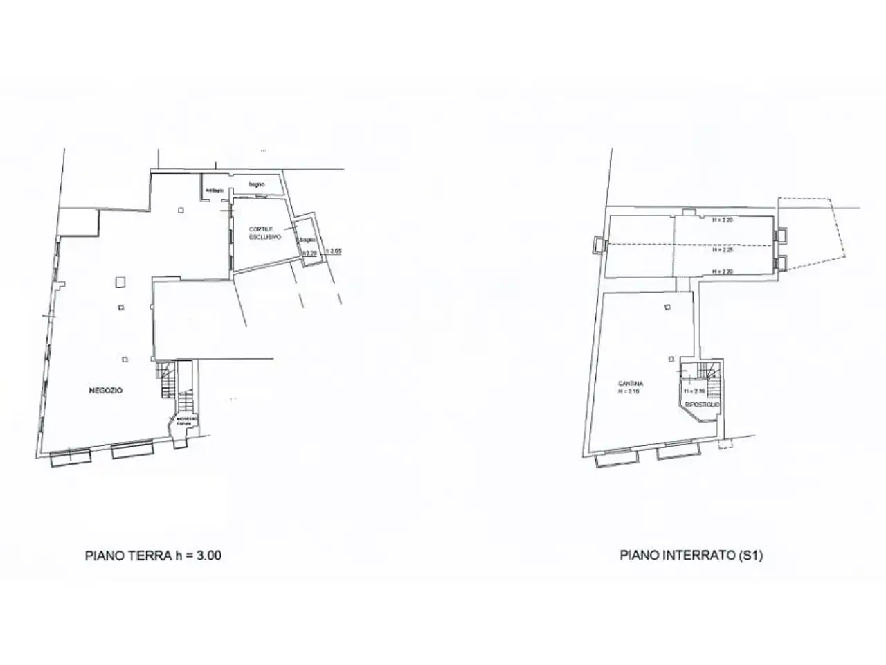 Negozio in Via Giuseppe Verdi 19, Crema, {3} - Planimetria 1