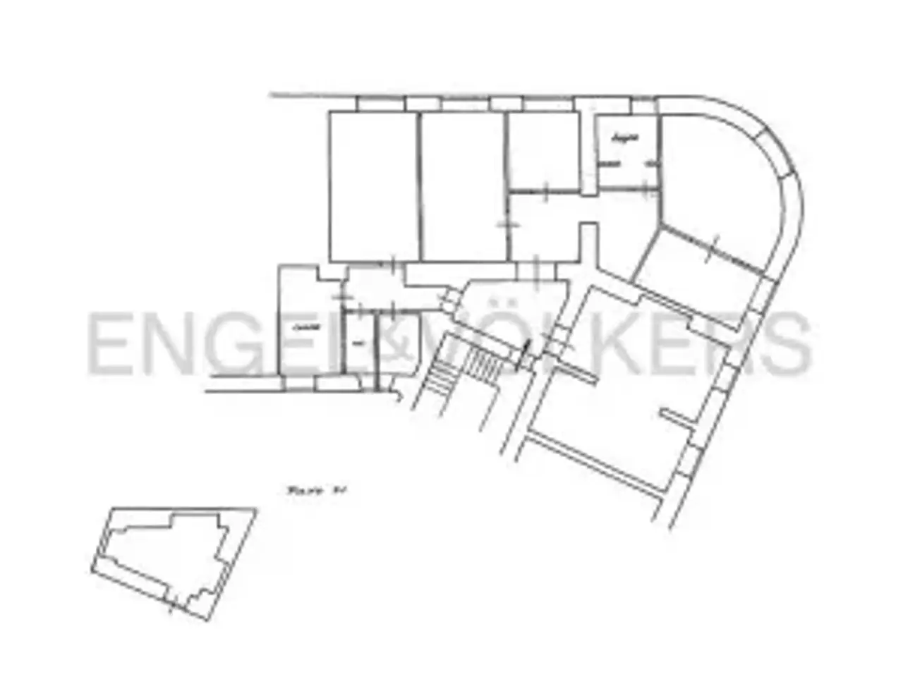 Ufficio in Via Catone, Roma, {3} - Planimetria 1