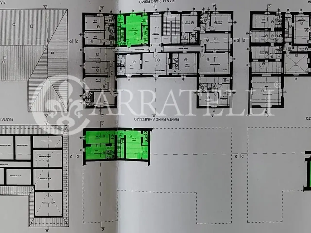 Palazzina commerciale in Piazza Roma 3, Monteriggioni, {3} - Planimetria 1