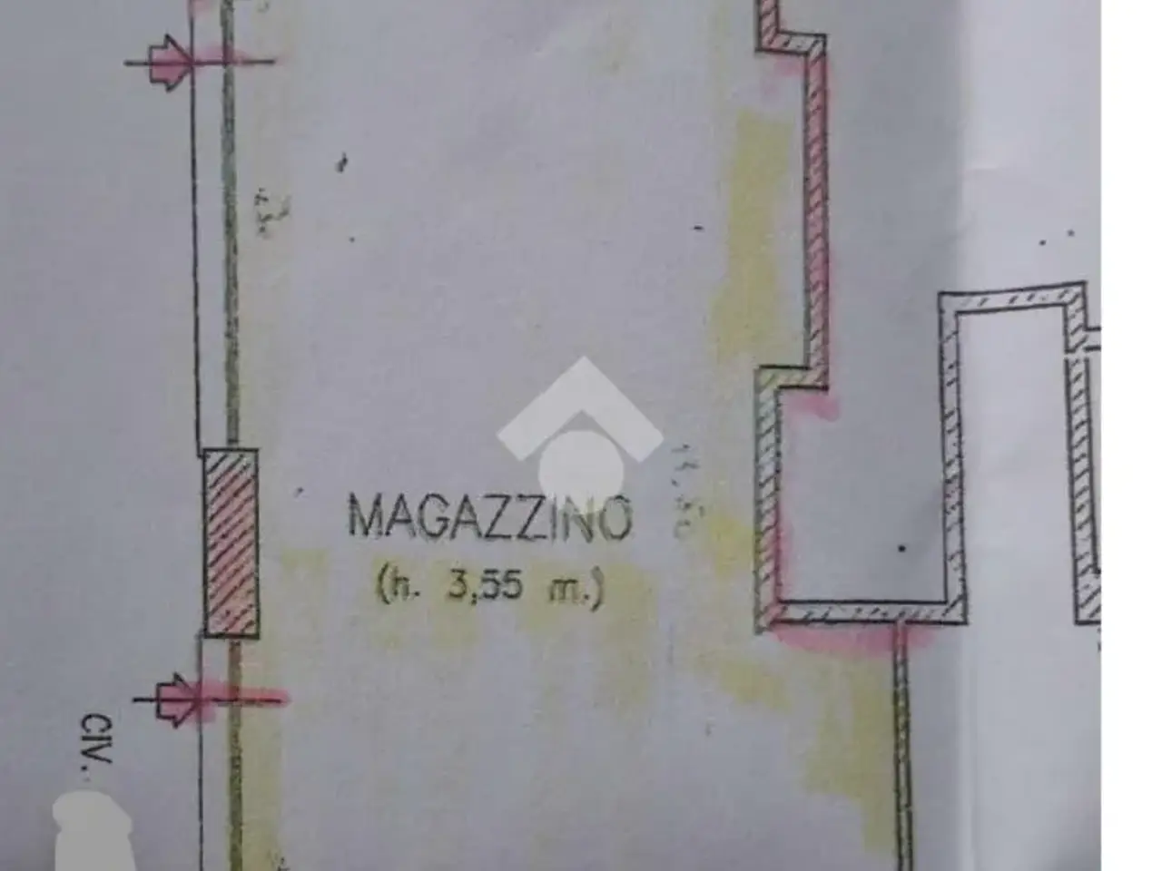 Magazzino in Via Dogali, Santa Margherita Ligure, {3} - Planimetria 1