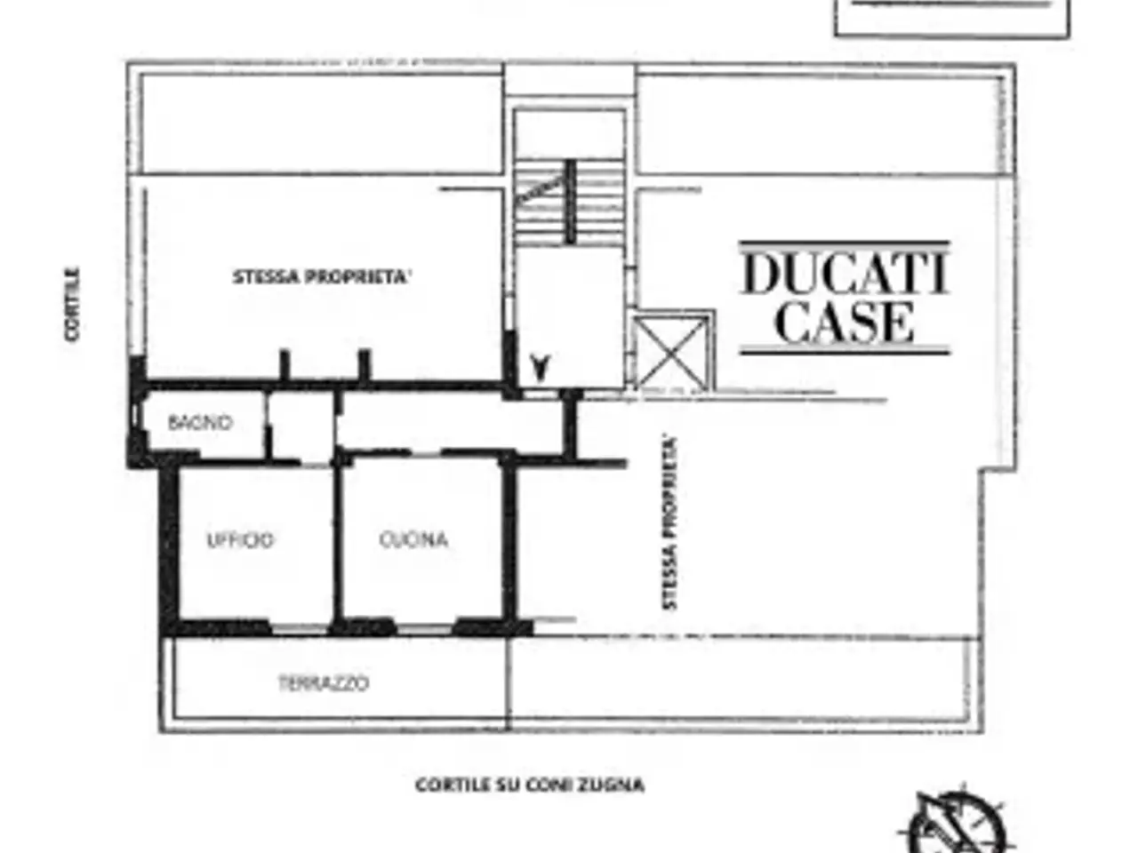 Ufficio in Viale Coni Zugna 5/a, Milano, {3} - Planimetria 1