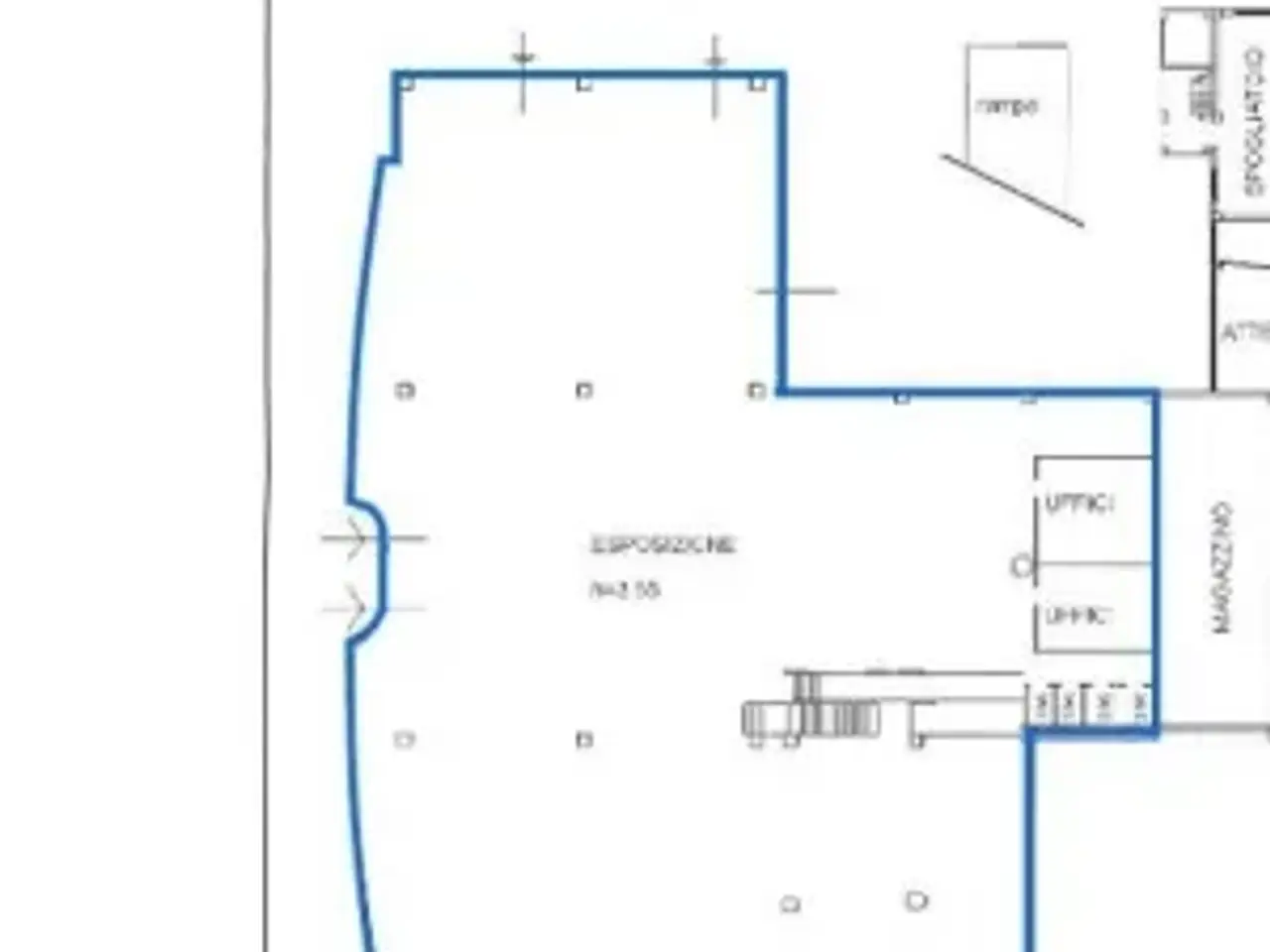 Negozio in , Frosinone, {3} - Planimetria 1