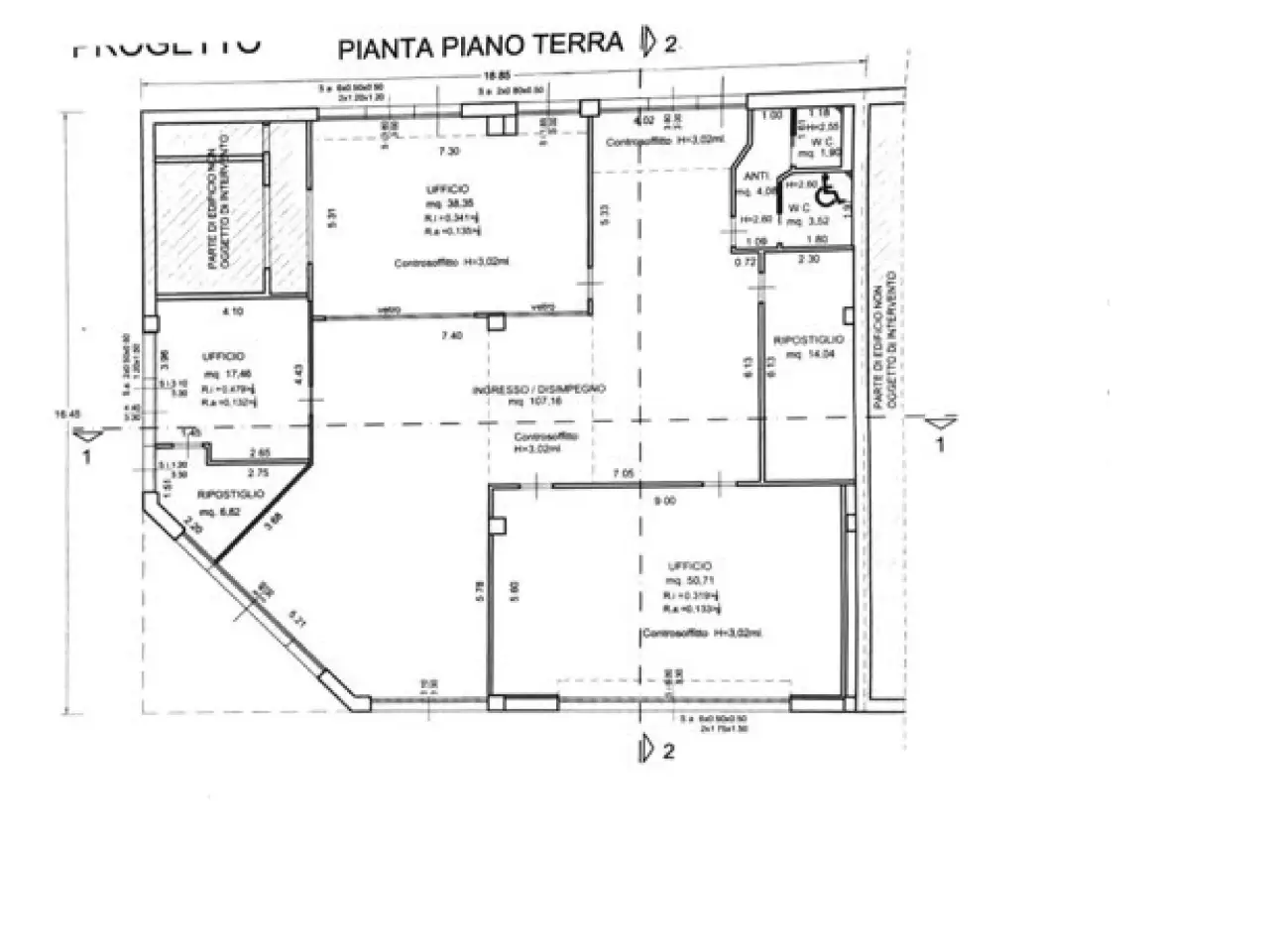 Ufficio in Via Torconca, San Giovanni In Marignano, {3} - Planimetria 1