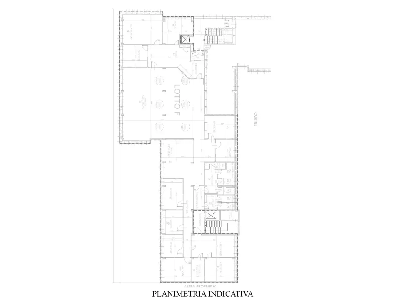Ufficio in Corso Roma 17, Moncalieri, {3} - Planimetria 1