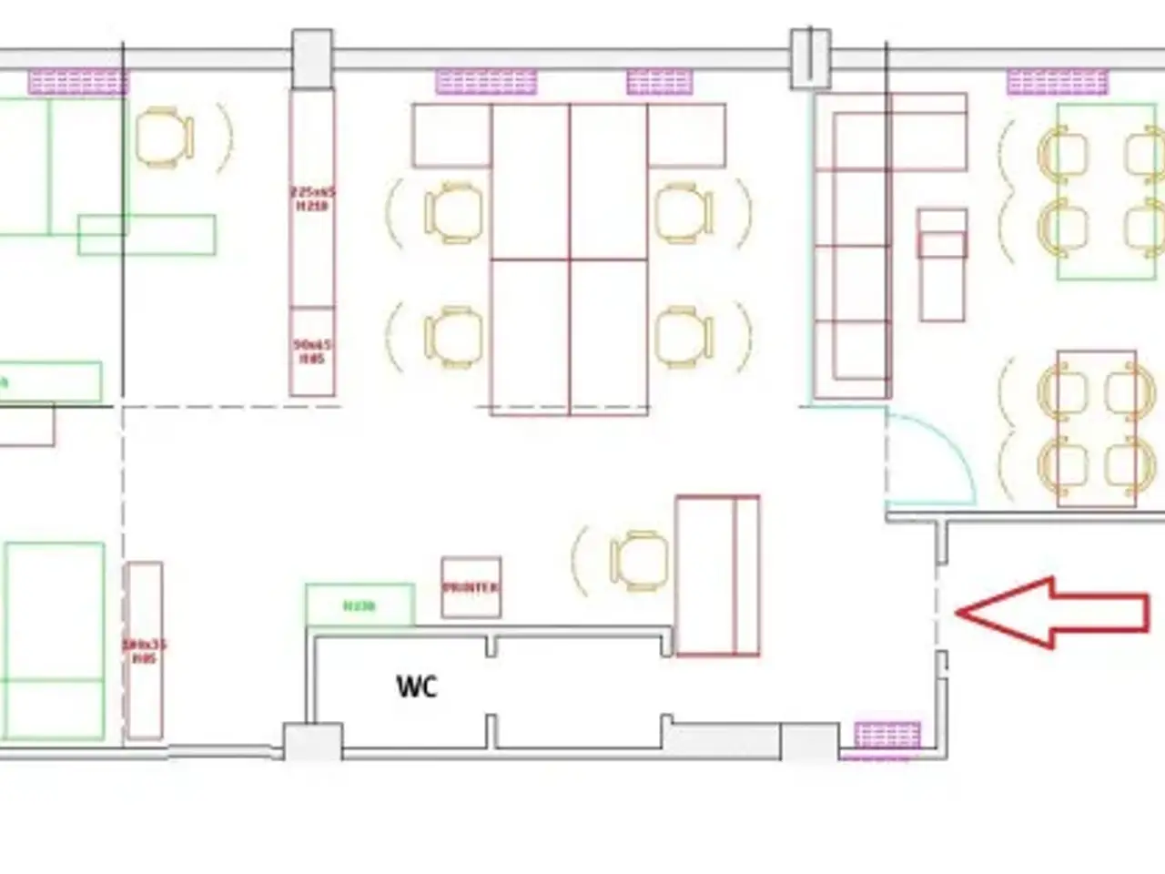 Ufficio in Via Lisbona 10, Padova, {3} - Planimetria 1