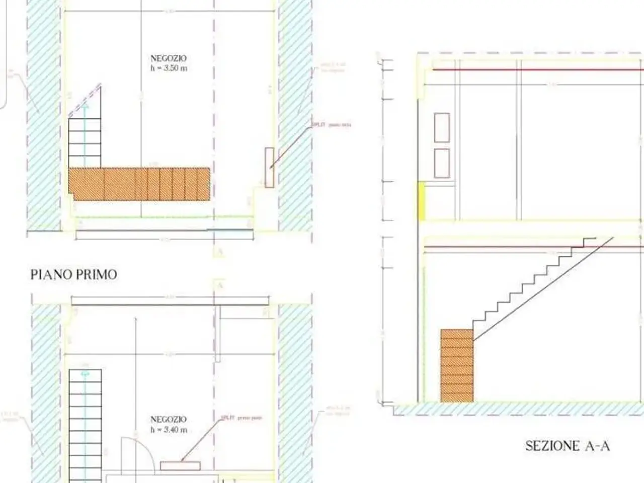 Negozio in Viale Ceccarini, Riccione, {3} - Planimetria 1