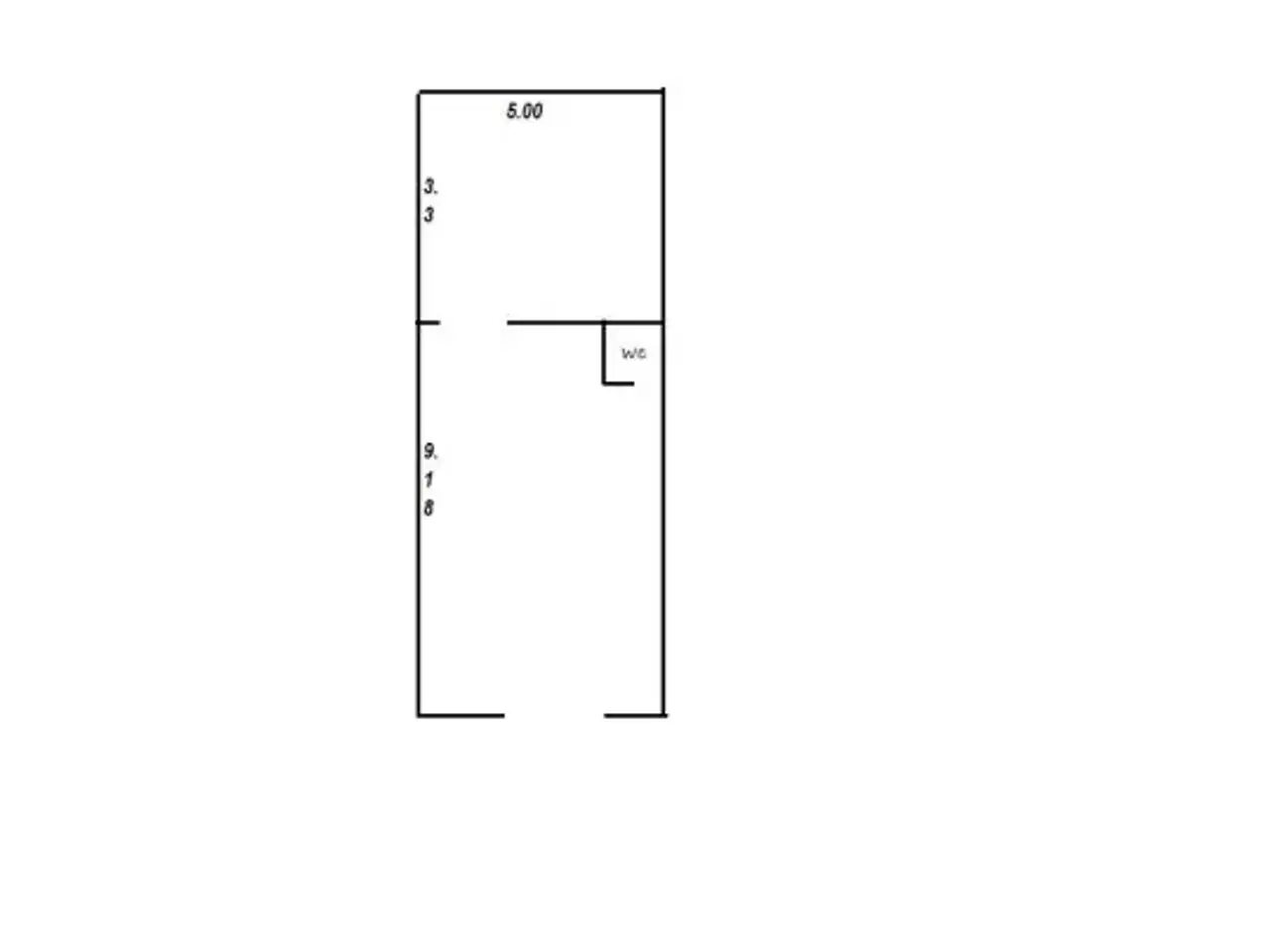 Negozio in Via Filippo Brunelleschi 9, Scafati, {3} - Planimetria 1