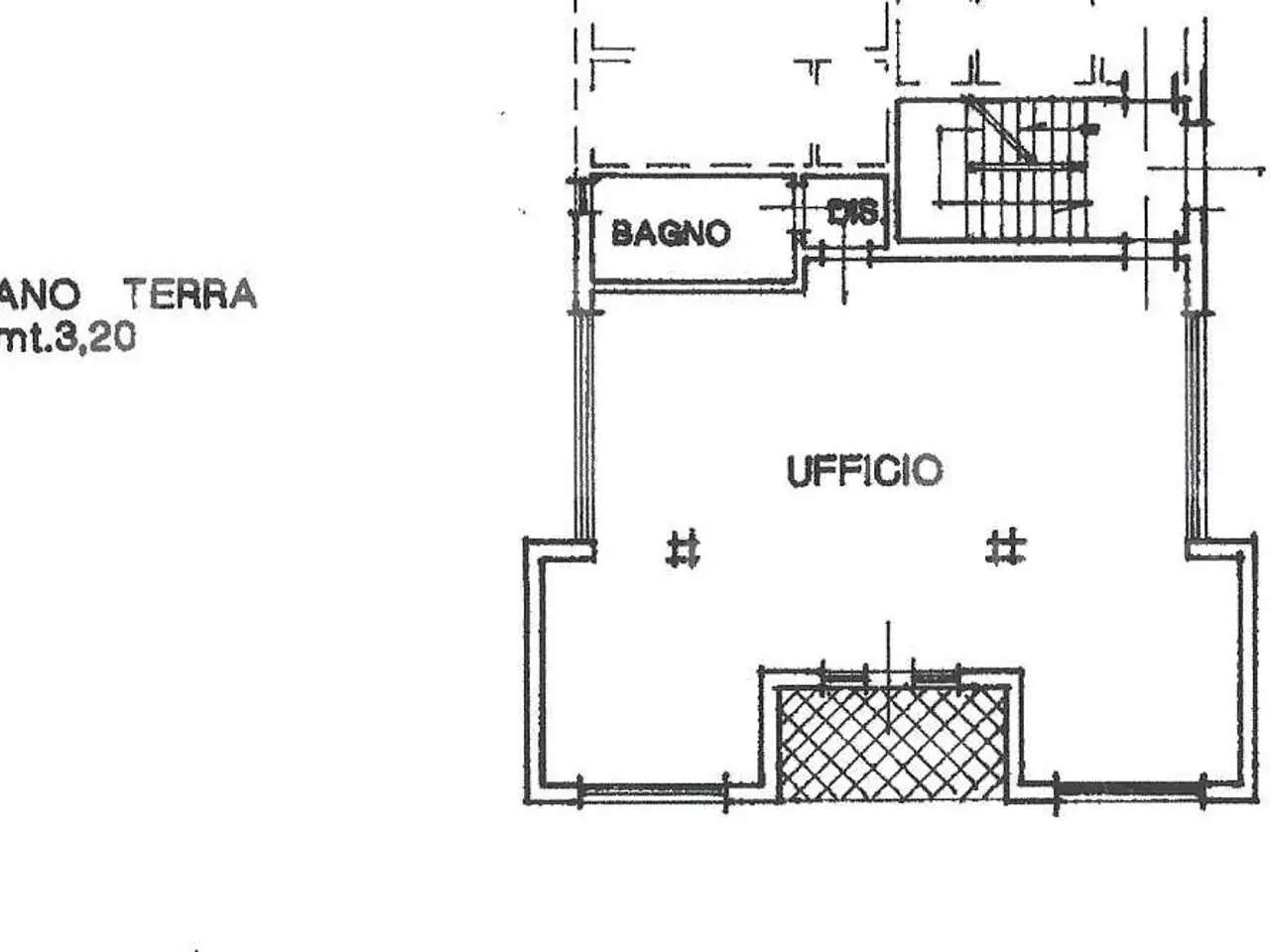 Negozio in Via Lanfranco 2, Parma, {3} - Planimetria 1