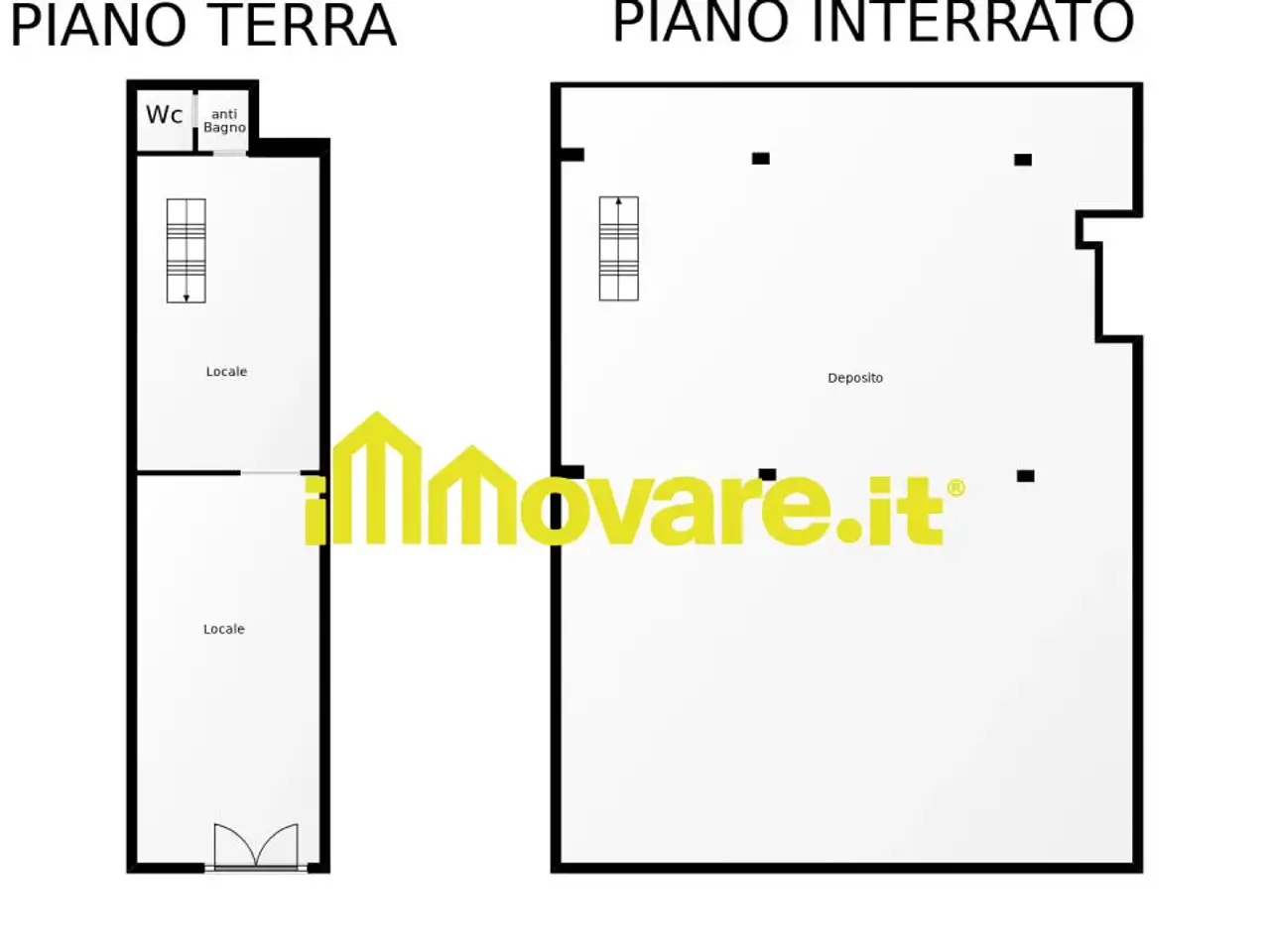 Negozio in Via dei Mille, Bari, {3} - Planimetria 1