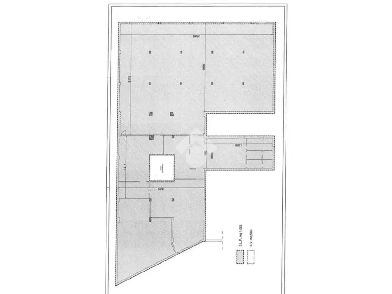 Capannone in Via l. V. Beethoven 91, San Pietro In Cariano, {3} - Planimetria 1