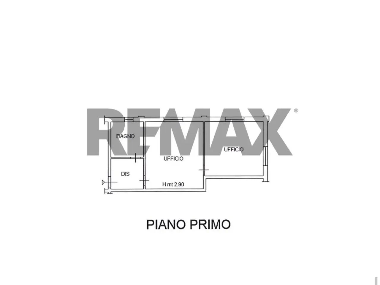 Ufficio in , San Martino Siccomario, {3} - Planimetria 1