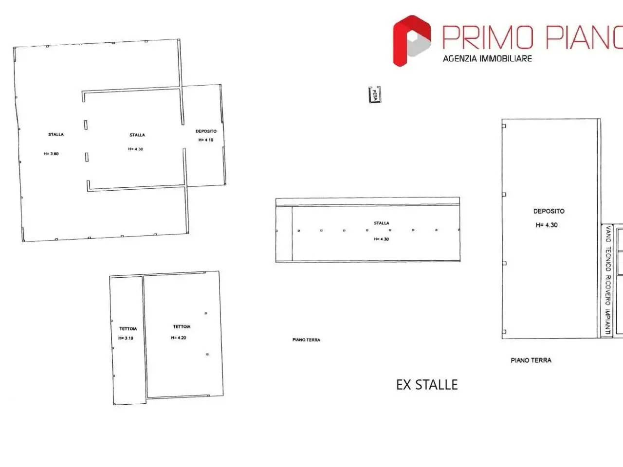 Locale commerciale in , Pernumia, {3} - Planimetria 1