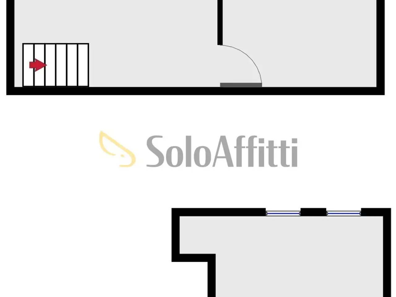 Ufficio in Via Montini 19, Pavia, {3} - Planimetria 1
