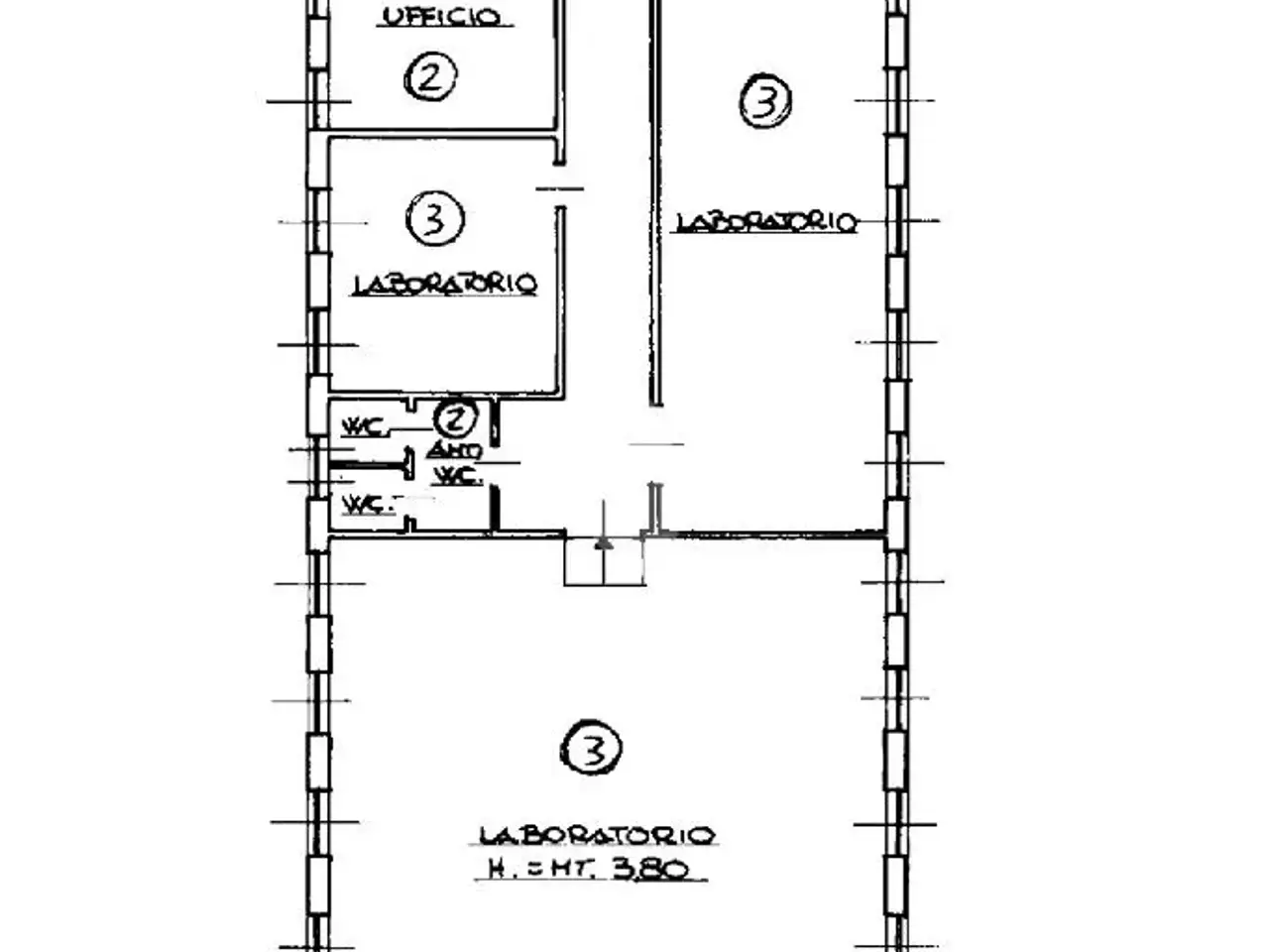 Laboratorio in Viale Lombardore 13, San Benigno Canavese, {3} - Planimetria 1