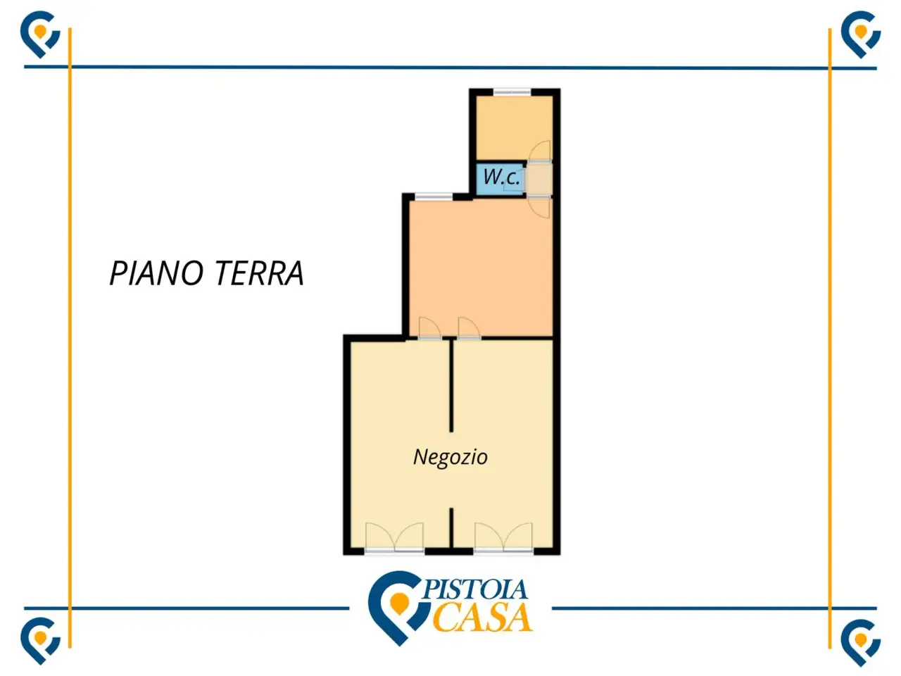 Negozio in , Pistoia, {3} - Planimetria 1