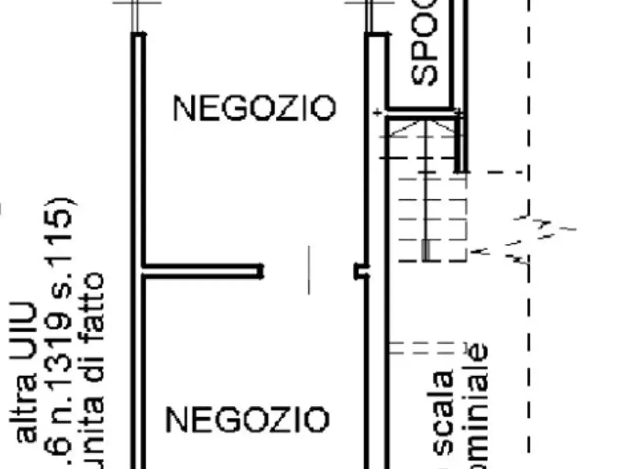 Negozio in Via Cuneo 20, Nichelino, {3} - Planimetria 1