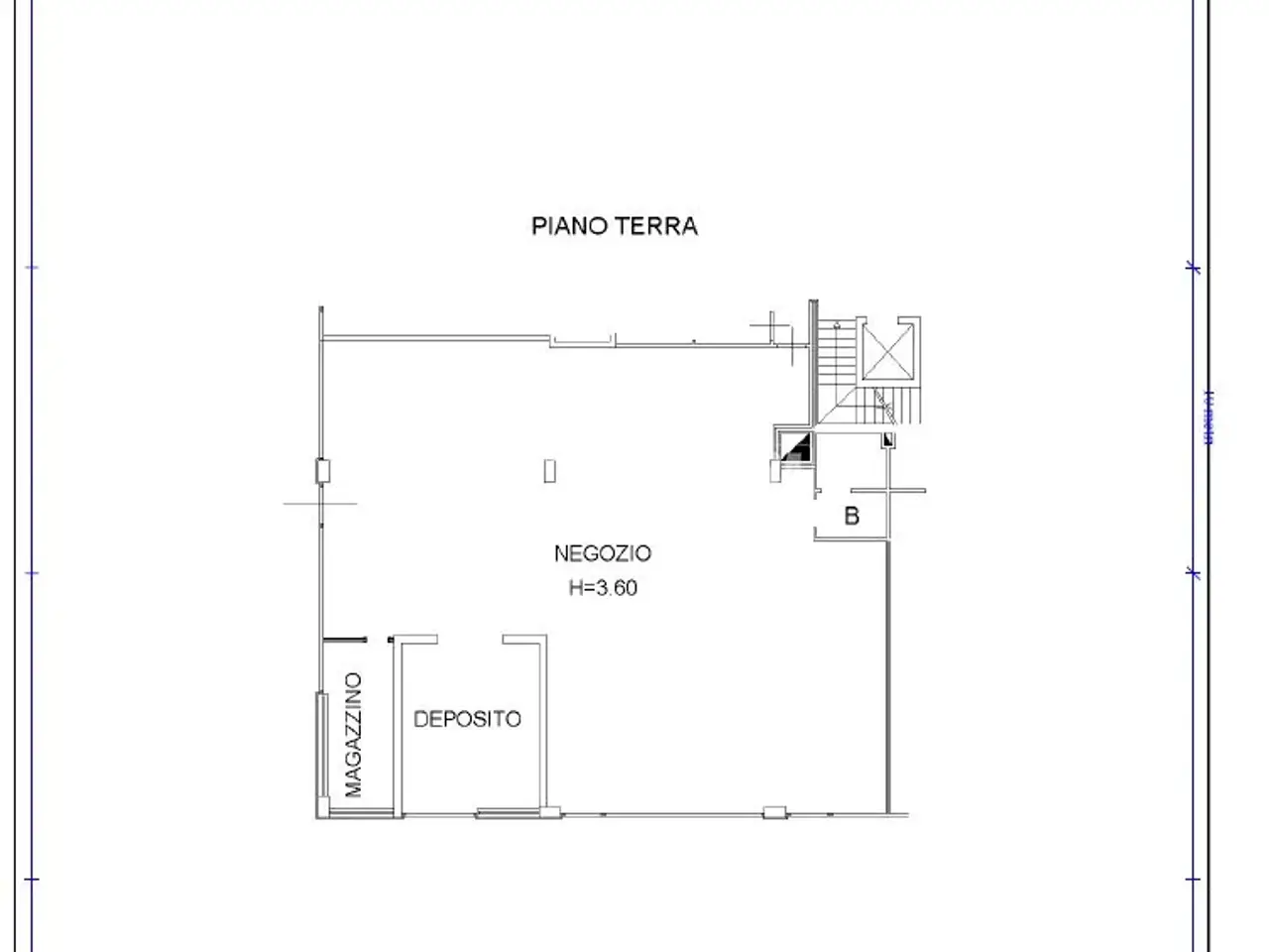 Laboratorio in Via Vecchia del Pinocchio, Ancona, {3} - Planimetria 1