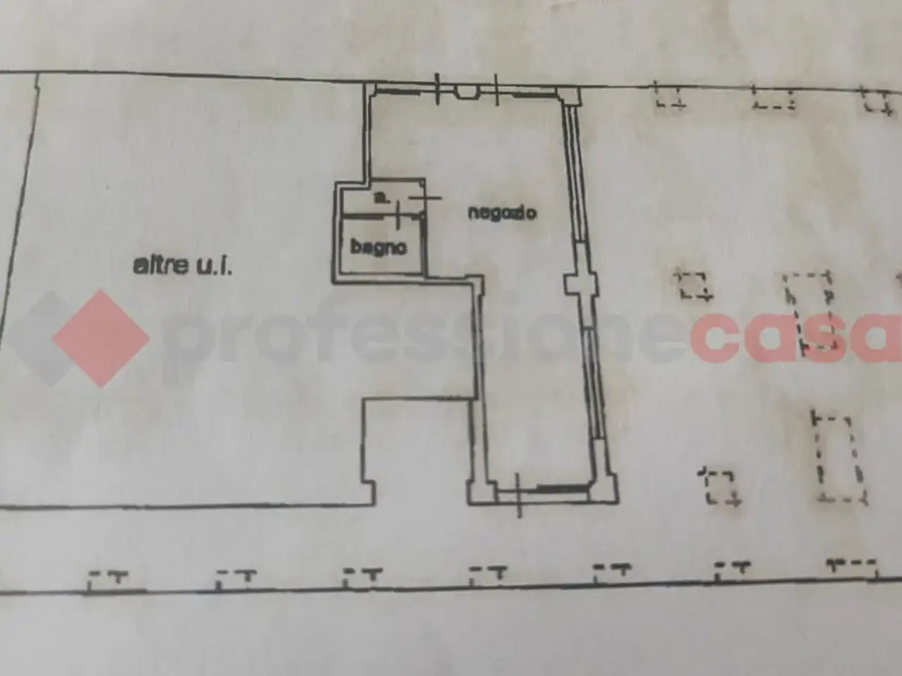 Negozio in Via Gabriele d'Annunzio, Firenze, {3} - Planimetria 1