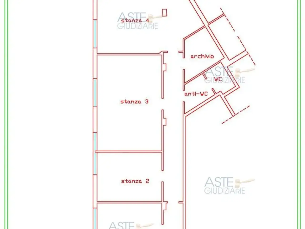 Ufficio in Via Cassano, 114 114, Altamura, {3} - Planimetria 1