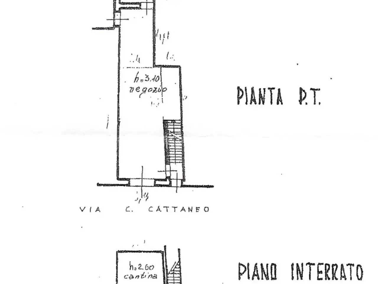 Palazzina commerciale in Via Carlo Cattaneo 46, Brescia, {3} - Planimetria 1