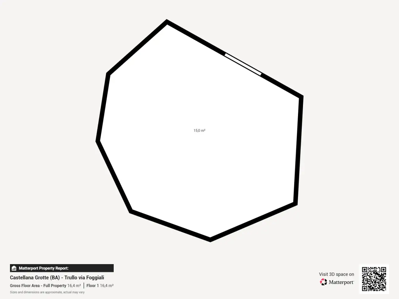 Magazzino in Strada Comunale Foggiali, Castellana Grotte, {3} - Planimetria 1
